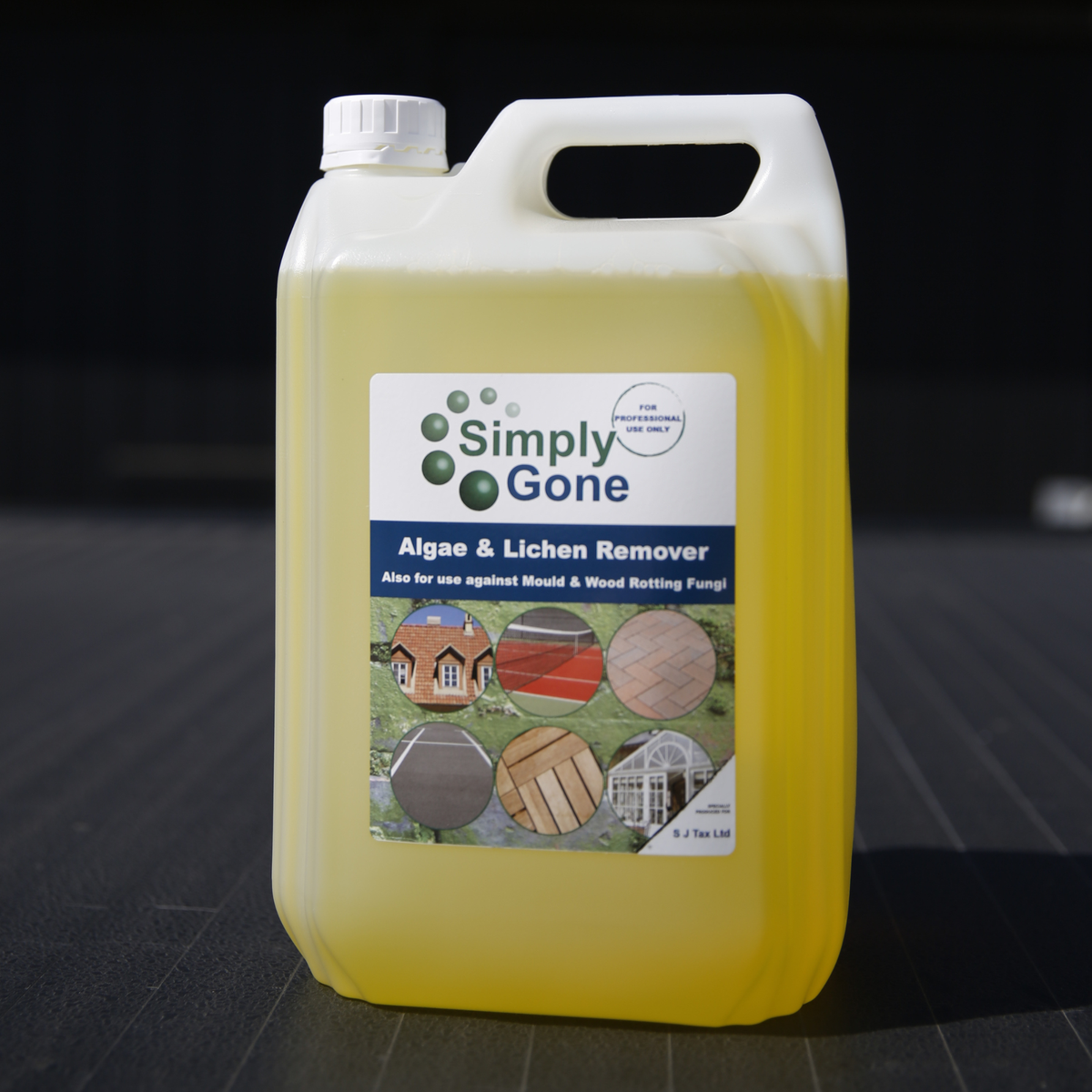 Algae & Lichen Remover - 5ltr Bottle - Professional Use