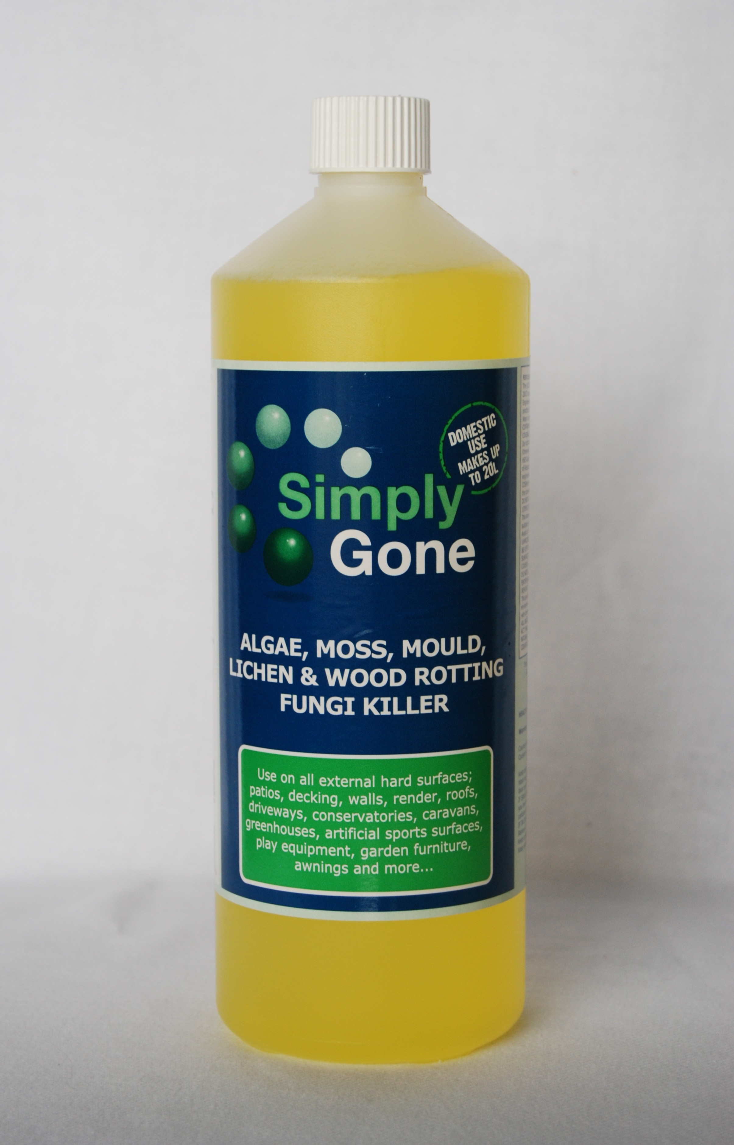 Simply Gone 1ltr Bottle - Domestic Use